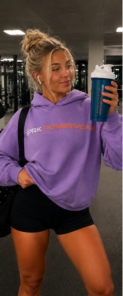 700ml Blue/White Shaker Cup