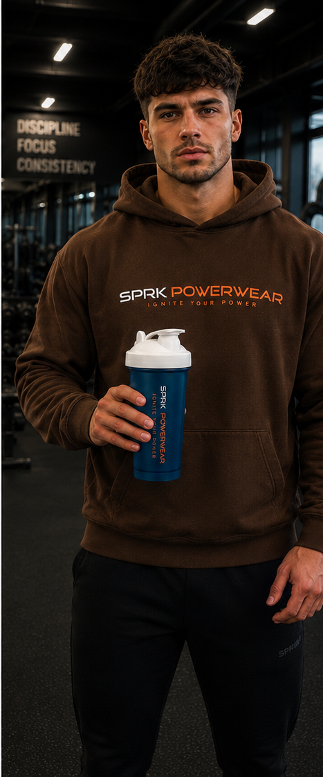 700ml Blue/White Shaker Cup
